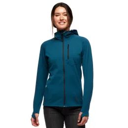 Dámská bunda Black Diamond Coefficient QZ Hoody black