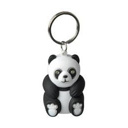 Munkees LED svítilna se zvukem Panda - přívěsek na klíče
