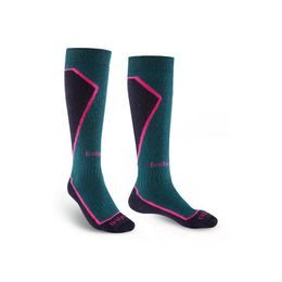 Dámské podkolenky Bridgedale Ski Midweight+ petrol/navy/282