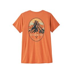 Dámské triko Patagonia KR Cap Cool Daily Graphic Shirt - Lands CMLX