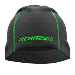 Čepice Crazy Idea Spire Thermo black-green