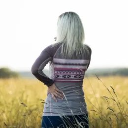 Multifunkční šátek Dots pink