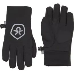 Dětské rukavice Color Kids 24 Softshell black