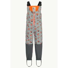 Dětské kalhoty Jack Wolfskin Smileyworld 2L Aop Bib icon mint leaf