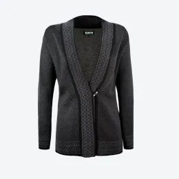 Cardigan Kama Merino 5047 černá