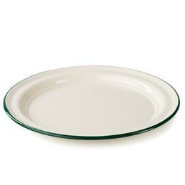 Talíř GSI Deluxe Plate smalt 262mm cream