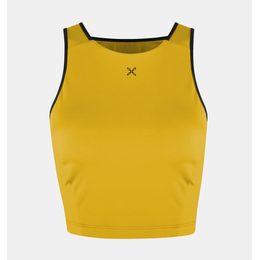 Dámský top Montura Crimp Logo mustard
