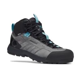 Dámské boty Black Diamond Mission Leather Mid WP Steel Grey/Costal Blue