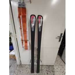 Bazar Dětské skialpové lyže Skitrab 150cm 73mm + pásy vázání diamir