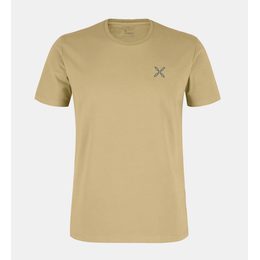 Pánské triko Montura KR Basic Logo T-shirt desert beige