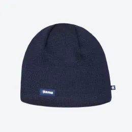 Čepice Kama Merino pletená AW19 tmavě modrá