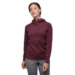 Dámská bunda Black Diamond Coefficient Fleece Hoody blackberry