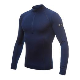Triko Sensor DR Merino Active stoják zip deep blue