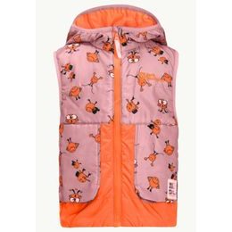Dětská vesta Jack Wolfskin Smileyworld Icon water lily