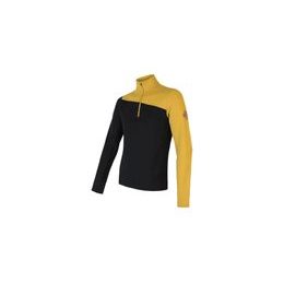 Triko Sensor DR Merino Extreme ZIP mustard/black