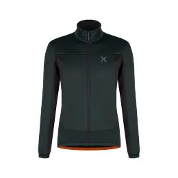 Pánská fleecová mikina Montura Pulse Maglia antracite/orange