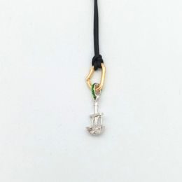 Přívěsek Sampaoli Friend BR-GO-RH green enameld black sling