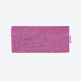 Pletená čelenka Kama C46 růžová