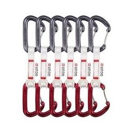 Set expresek Ocún Hawk QD Wire BIO-DYN-RING 15mm 10cm 6-pack red