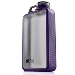 Láhev GSI placatka Boulder Flask 177ml - purple