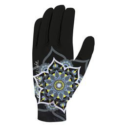 Dámské rukavice Crazy Idea Touch mandala