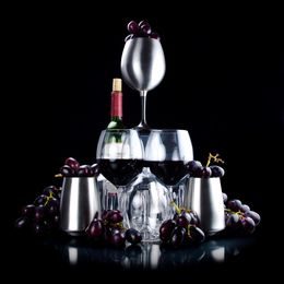 Sklenice GSI Outdoor Glacier Stainless Stemless Wine Glass; 350ml