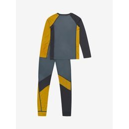 Dětské palcové rukavice Color Kids Mittens Long W. Zipper total eclipse