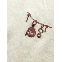 Pánská bavlněná mikina Chillaz Sapporo Mountain Logo Hoody ochre