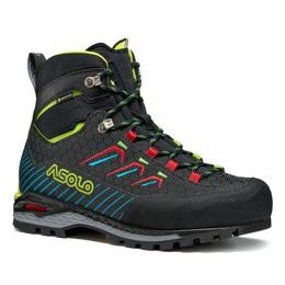 Boty Asolo Freney Light EVO Mid GV black/lime green