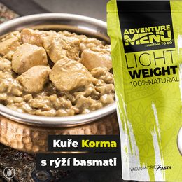 AdventureMenu LW Kuře Korma s rýží basmati 173g