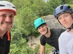 Závěrečná lekce ve školním roce 2025_26 climbing klub a trénink
