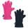Dětské rukavice Set Color Kids Gloves Fleece pink glo