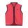 Dětská vesta Color Kids Baby Fleece Waistcoat teaberry