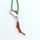 Přívěsek Sampaoli Carabiner & Grigri BR-SI green&red