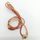 Přívěsek Sampaoli Reverso & Carabiner bronze gold&rhodium plated yellow&red rope