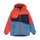 Dětská bunda Color Kids Ski Jacket Colorblock tangerine tango
