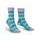 Dámské ponožky Bridgedale Hike LW MP Boot Pattern turquoise/lilac
