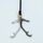 Přívěsek Sampaoli Ice Axe + Hammer BR-RH-GO plated black sling