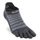Prstové ponožky Injinji Run NoShow LW Wool slate