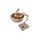 Set Kupilka Junior miska 330ml + kuksa 120ml + spork 165 original (brown)