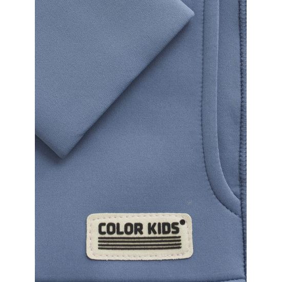 Dětská bunda Color Kids Fleece Brushed Inside coronet blue
