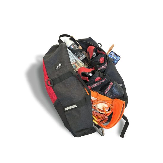 Lezecký batoh EB Climbing E-Bag 20l červeno-černý