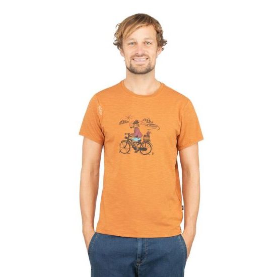 Triko Chillaz Tyrolean Trip orange brown