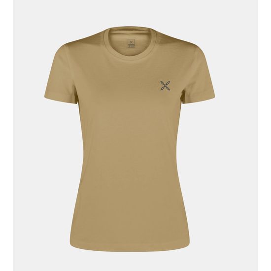 Dámské triko Montura KR Basic Logo T-shirt desert beige