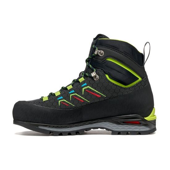 Boty Asolo Freney Light EVO Mid GV black/lime green