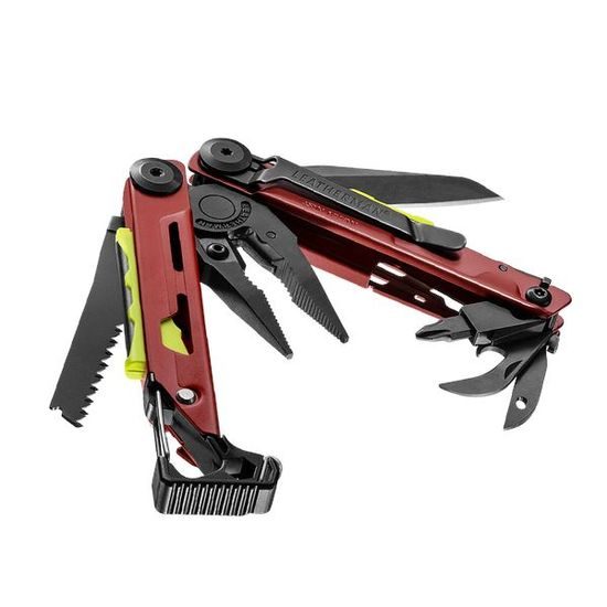Multitool Leatherman Signal crimson