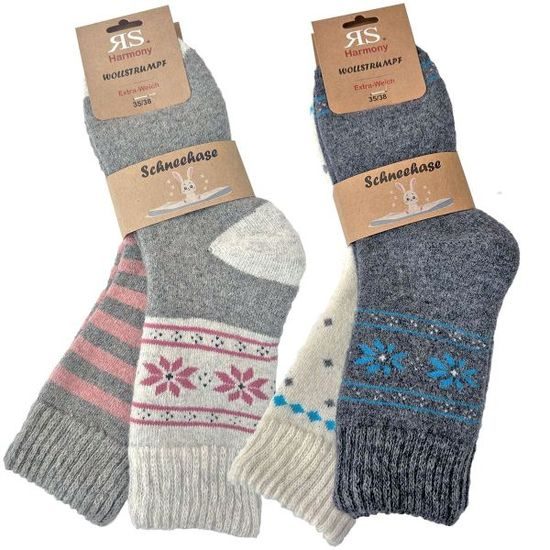 Dámské ponožky RS bílé s puntíky