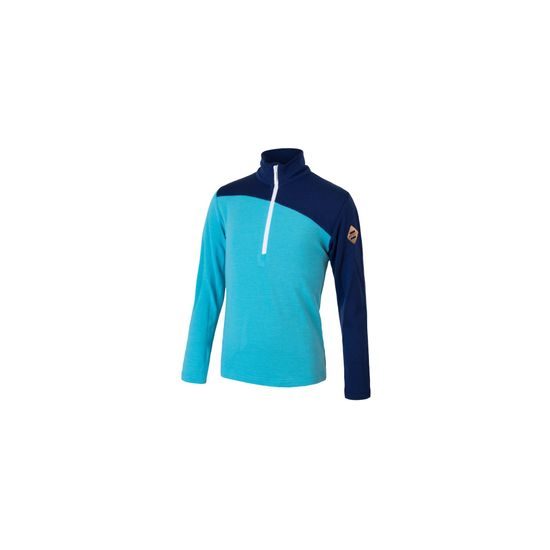 Dětské triko Sensor DR Merino Extreme Zip deep blue/modrá