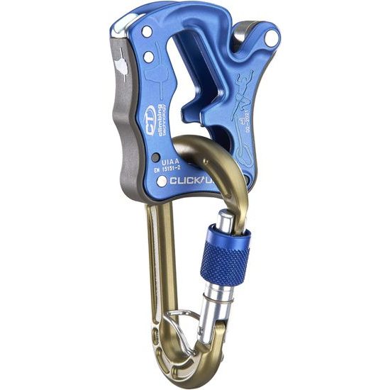 Jistítko Climbing Technology ClickUp Kit (sada s karabinou) blue