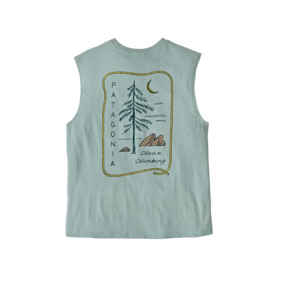 Dámské tílko Patagonia Clean Climb Roots Boxy Organic Tank TMBL